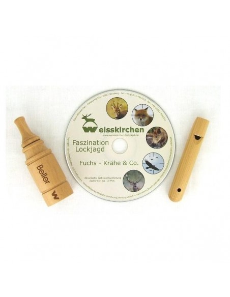 Weisskirchen vossen lokfluit set 510526 met CD