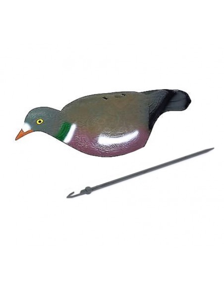 Lokduif stapelbaar geflockt