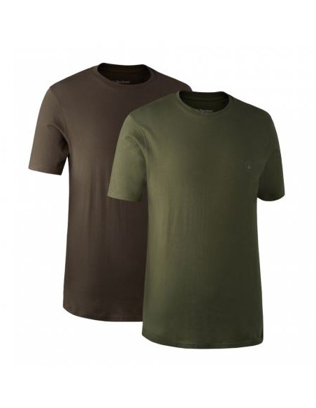 T-Shirt 2-pack Deerhunter