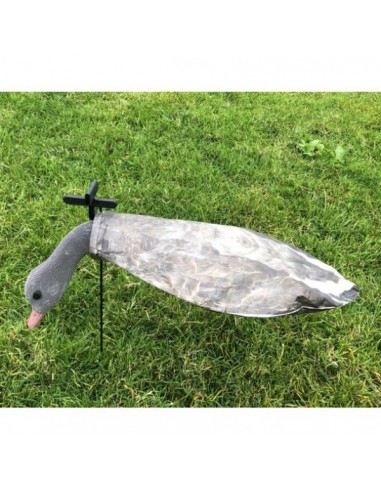 Gans windecoy Grauwe gans met kop 10 stuks